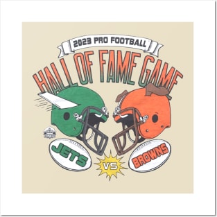 Hall of Fame Game Jet vs Browns Posters and Art